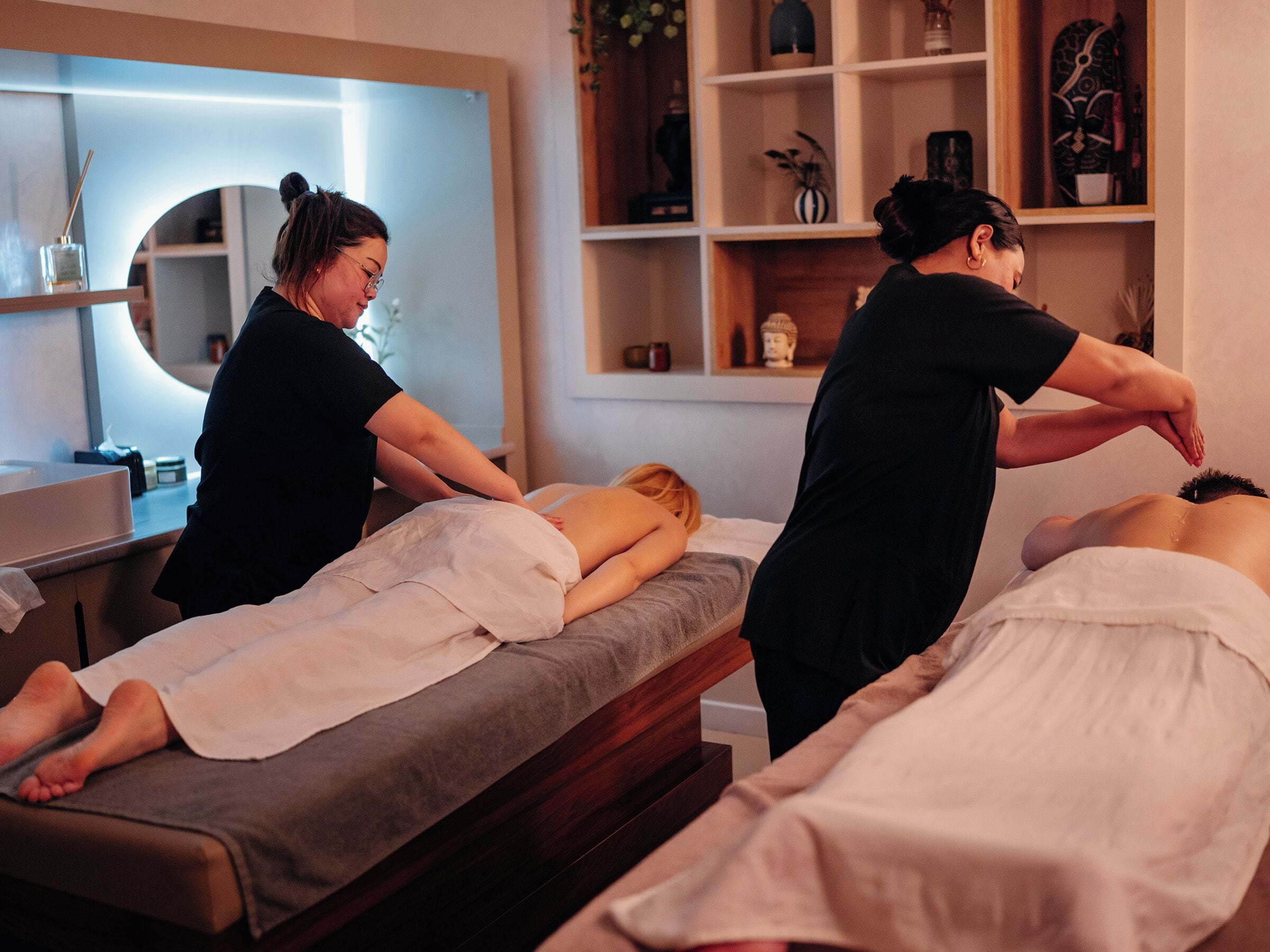 Behandlingsrom for par, tyrkisk bad/hamam og kroppsbehandlinger