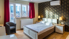 Deluxe-Studio | 1 Schlafzimmer, Zimmersafe, schallisolierte Zimmer