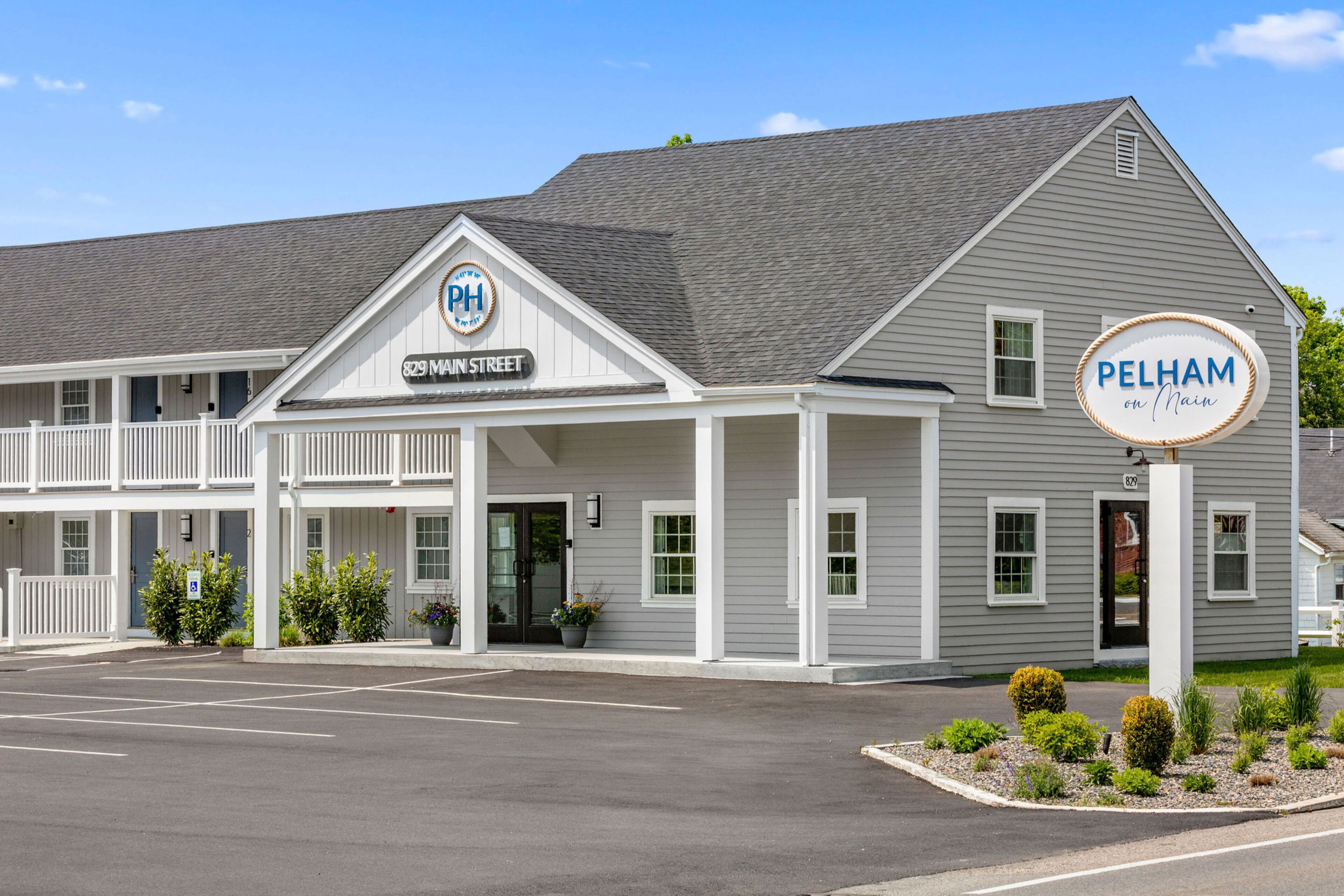 Façade de l’hébergement