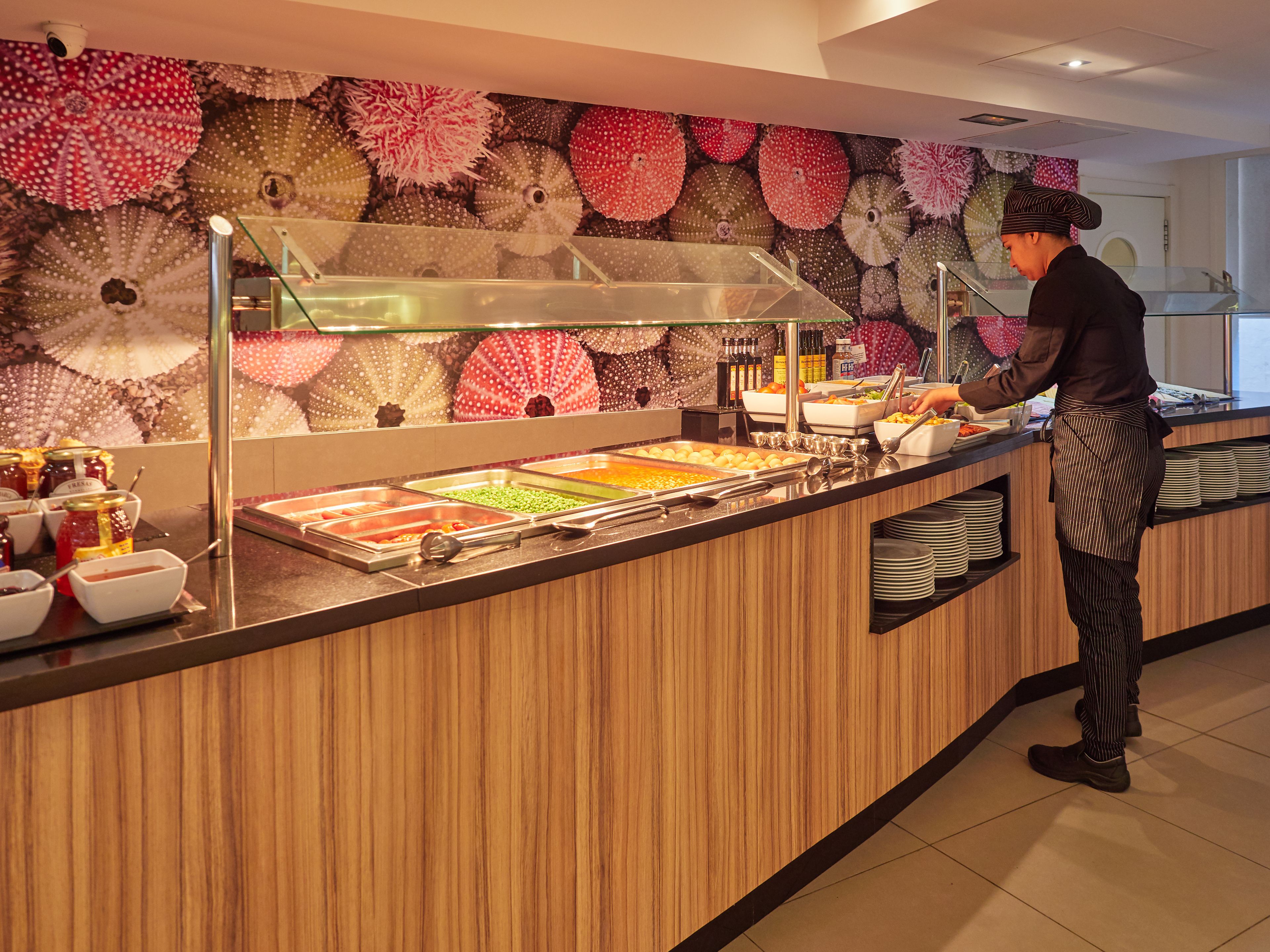 daily buffet breakfast (eur 14 per person)
