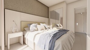 Literie de qualité supérieure, coffres-forts dans les chambres