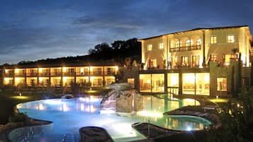 Front of property - evening/night