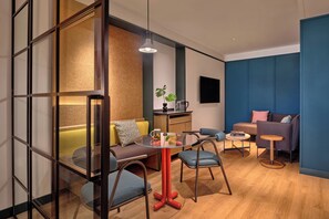 In-room safe, desk, blackout curtains, soundproofing