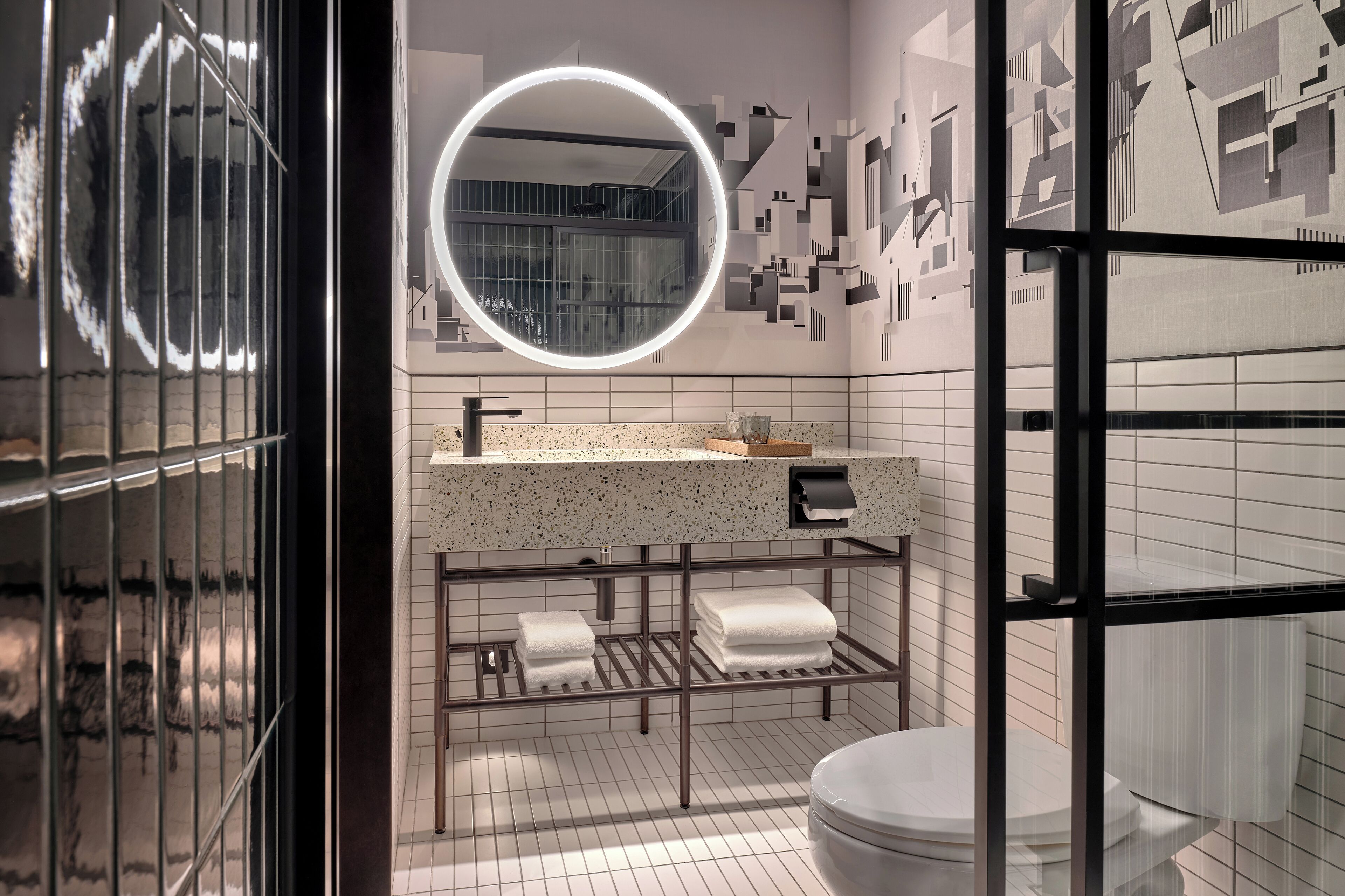 Deluxe Room, 2 Single Beds | Bathroom
