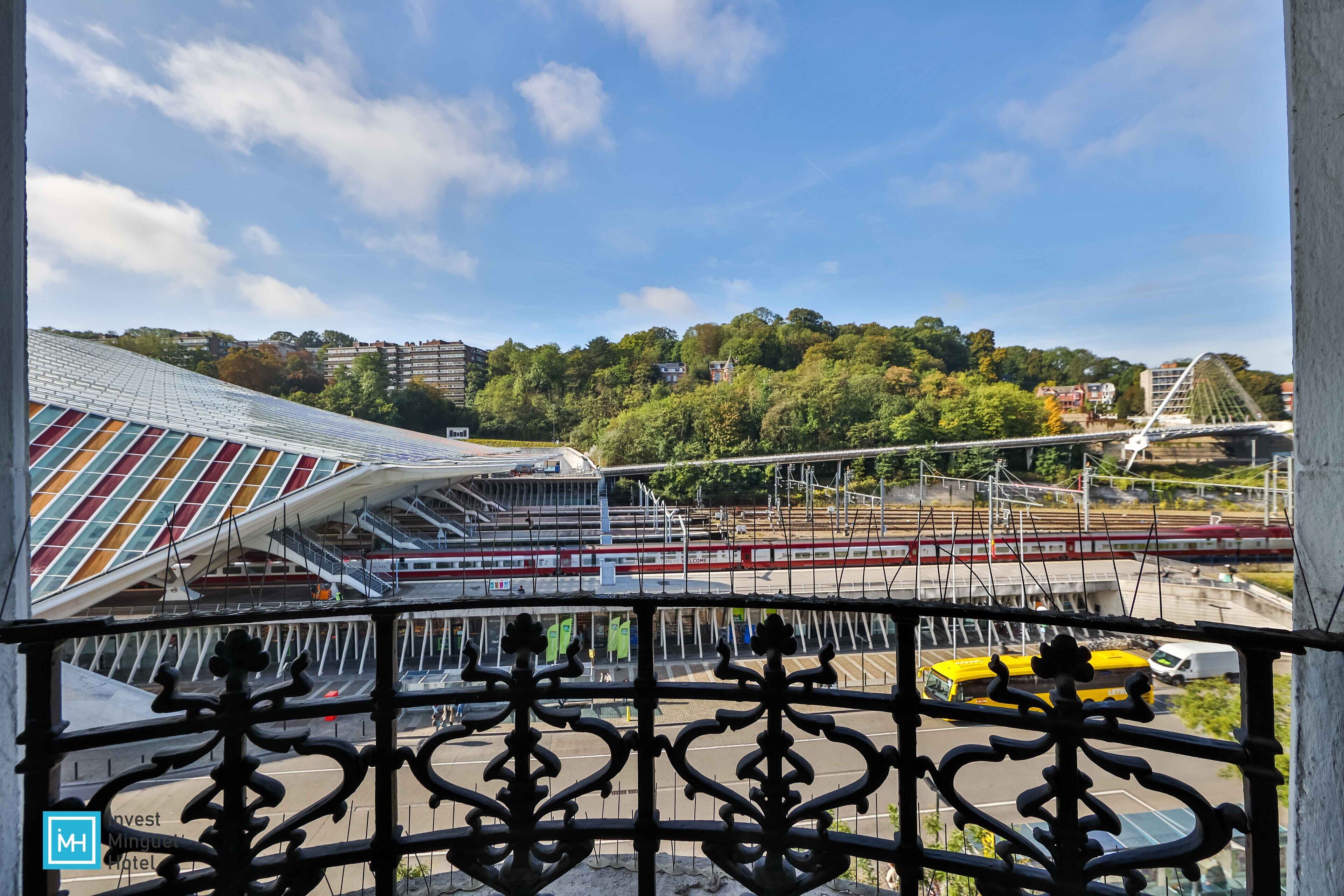Uitzicht vanuit accommodatie