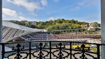 Uitzicht vanuit accommodatie