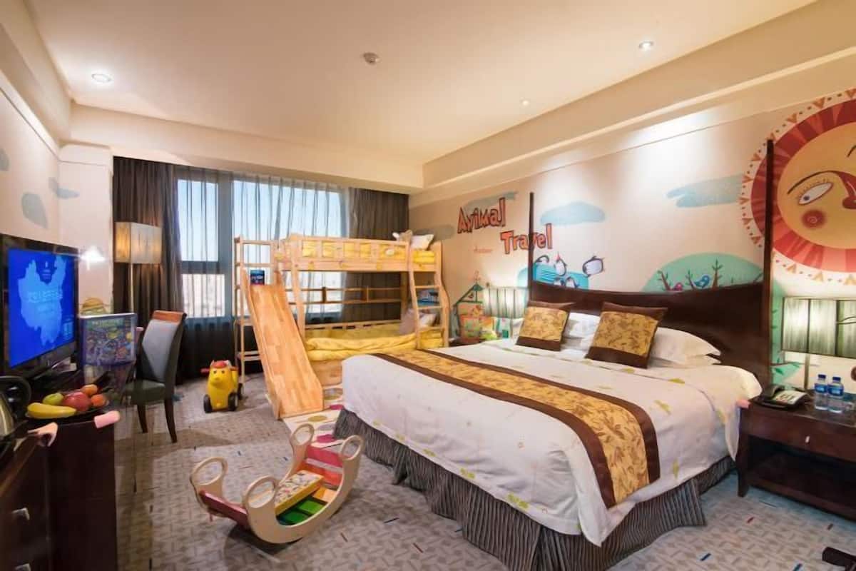 In-room safe, desk, blackout curtains, soundproofing