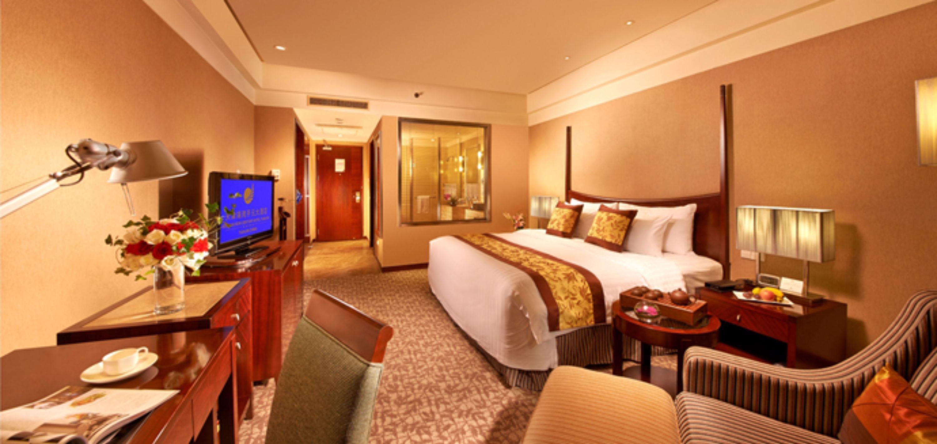 in-room safe, desk, blackout curtains, soundproofing