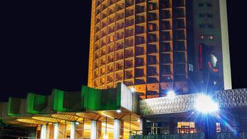 Front of property – evening/night