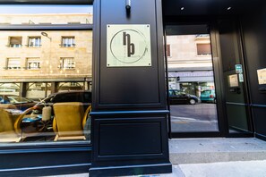 Façade de l’hébergement