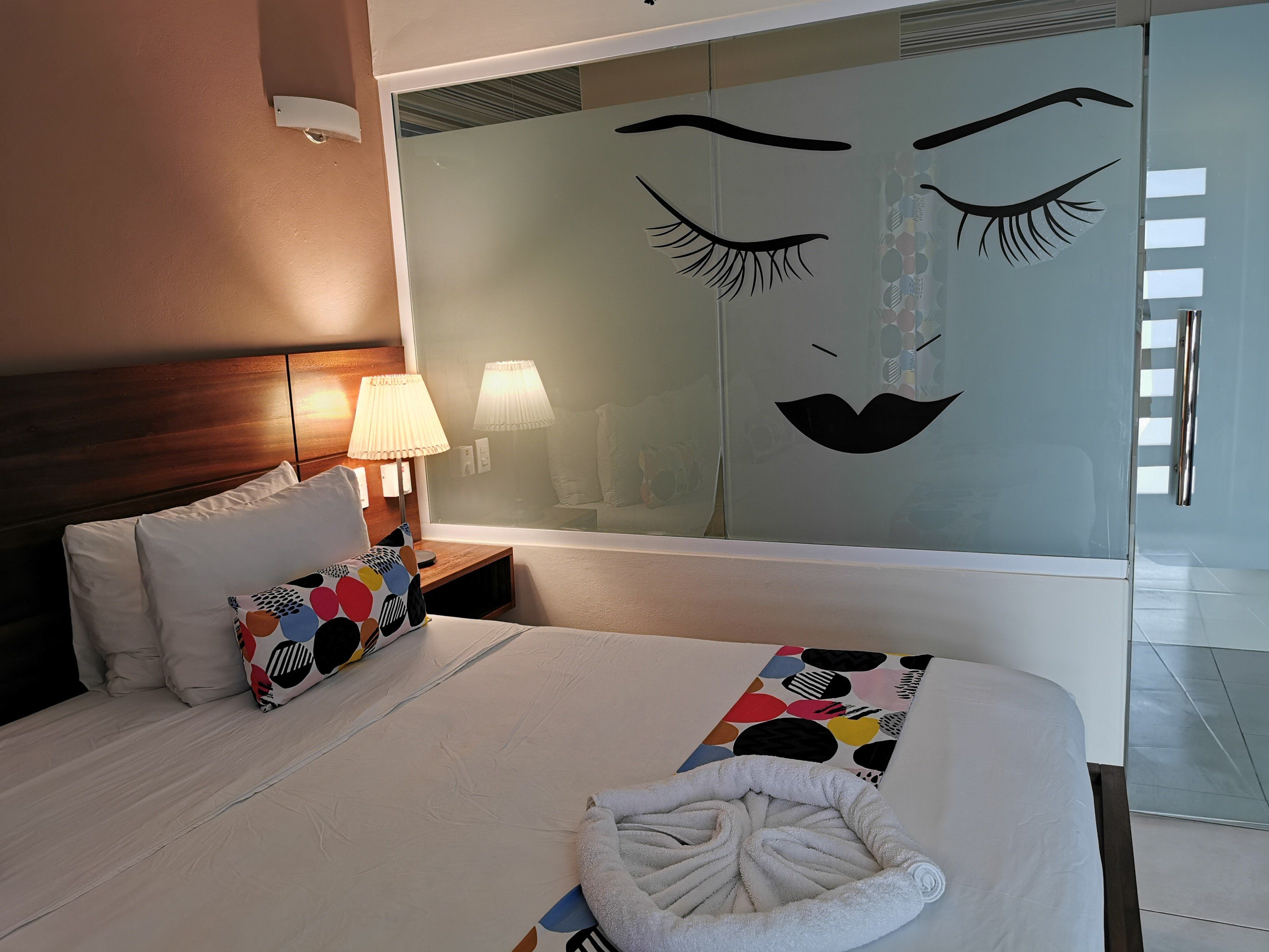 comfort double room, 1 king bed, pool access, ground floor | 1 bedroom, minibar, in-room safe, individually decorated