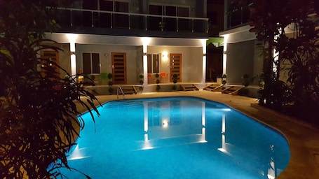 Children's play area - outdoor. Casa Valeria Boutique Hotel