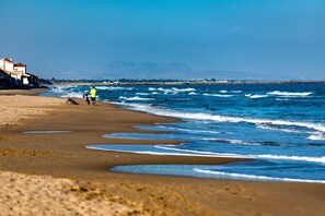 Nær stranden