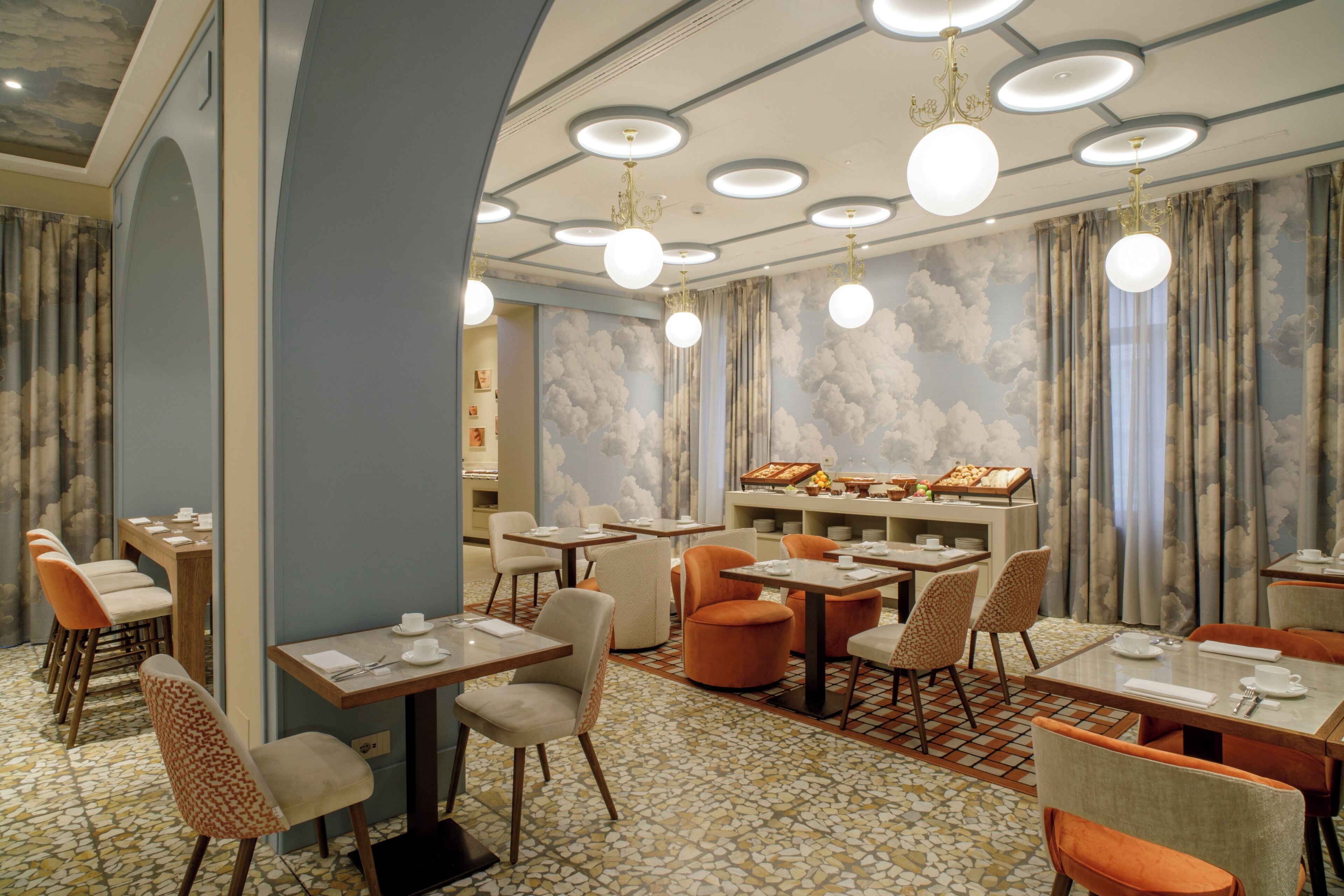 Daily buffet breakfast (EUR 25 per person)