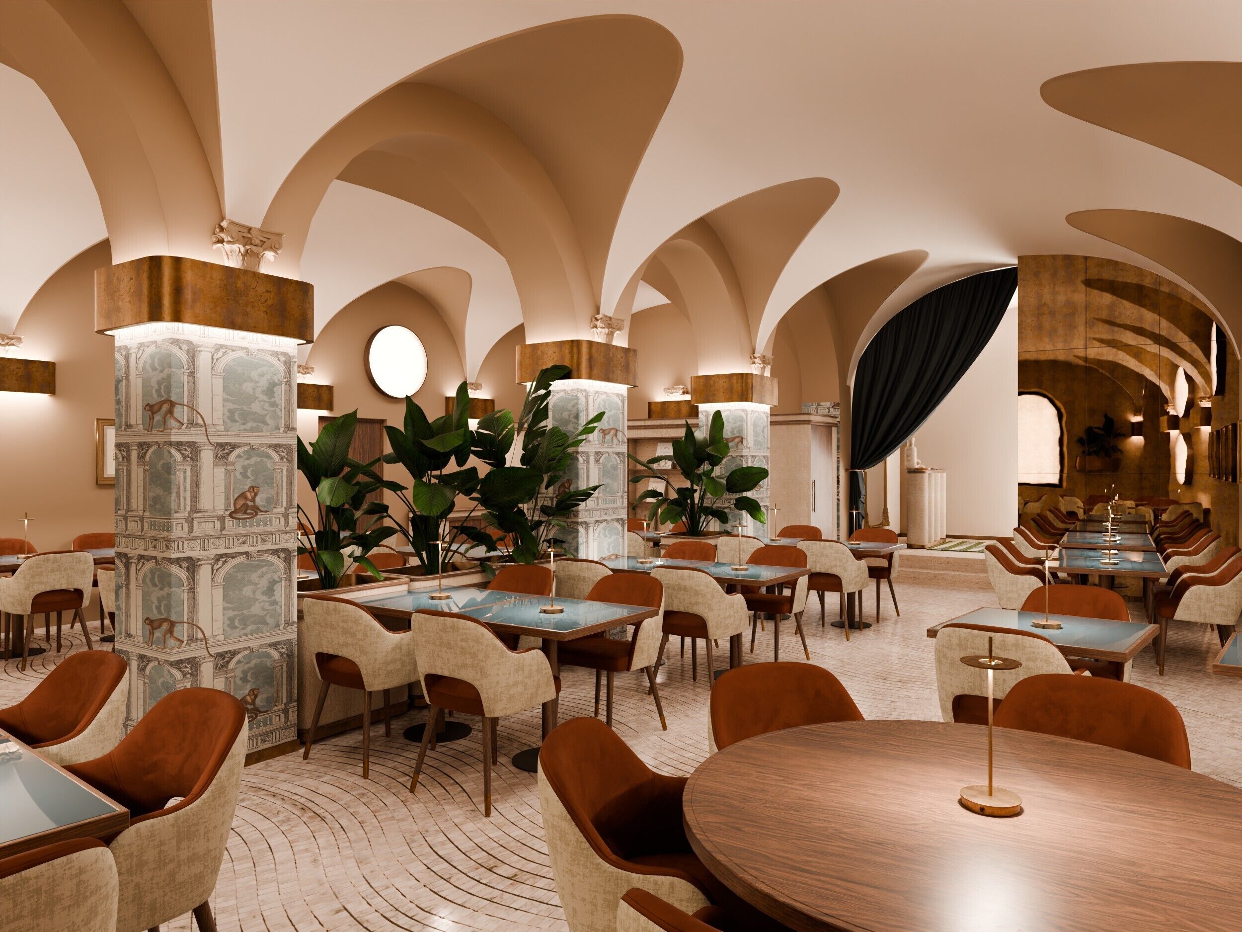 lunch and dinner served, italian cuisine