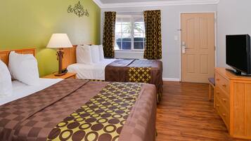 Desk, iron/ironing board, free WiFi, bed sheets