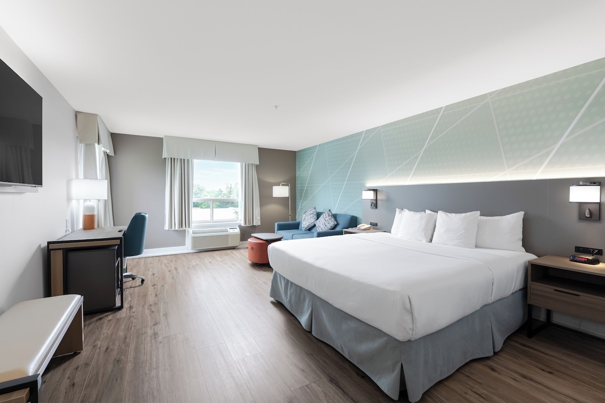 Standard Room, 1 King Bed with Sofa bed, Non Smoking | Premium bedding, pillowtop beds, desk, laptop workspace