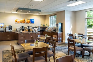 Free daily full breakfast