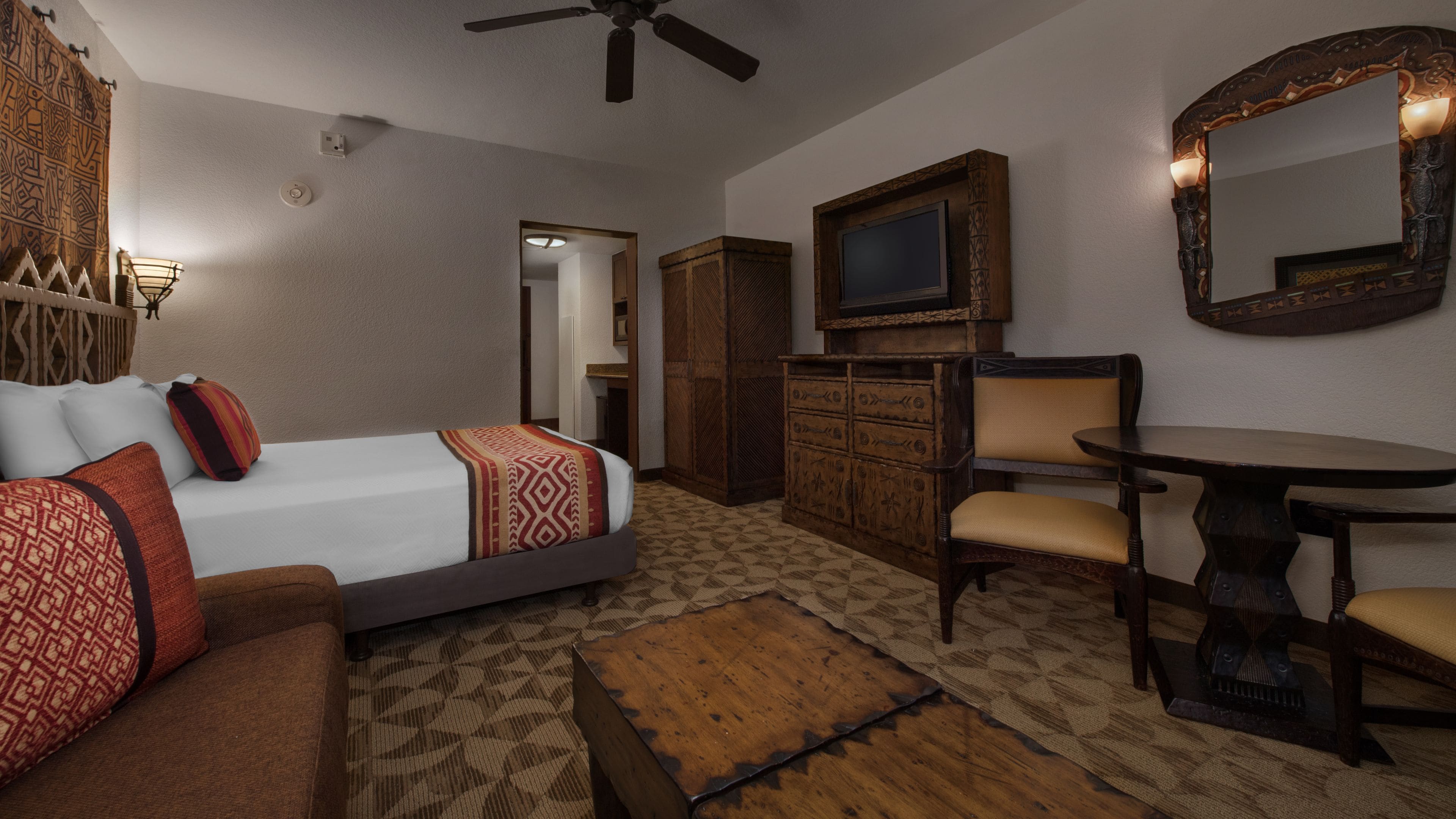 Coffres-forts dans les chambres, bureau