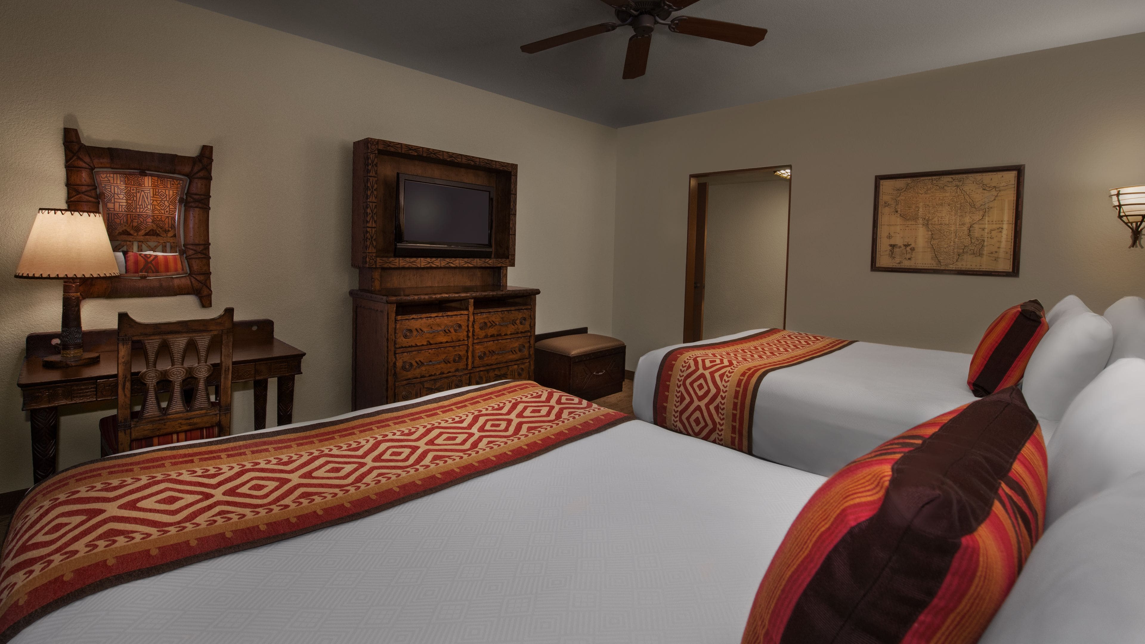 Coffres-forts dans les chambres, bureau