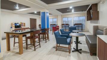 Free buffet breakfast