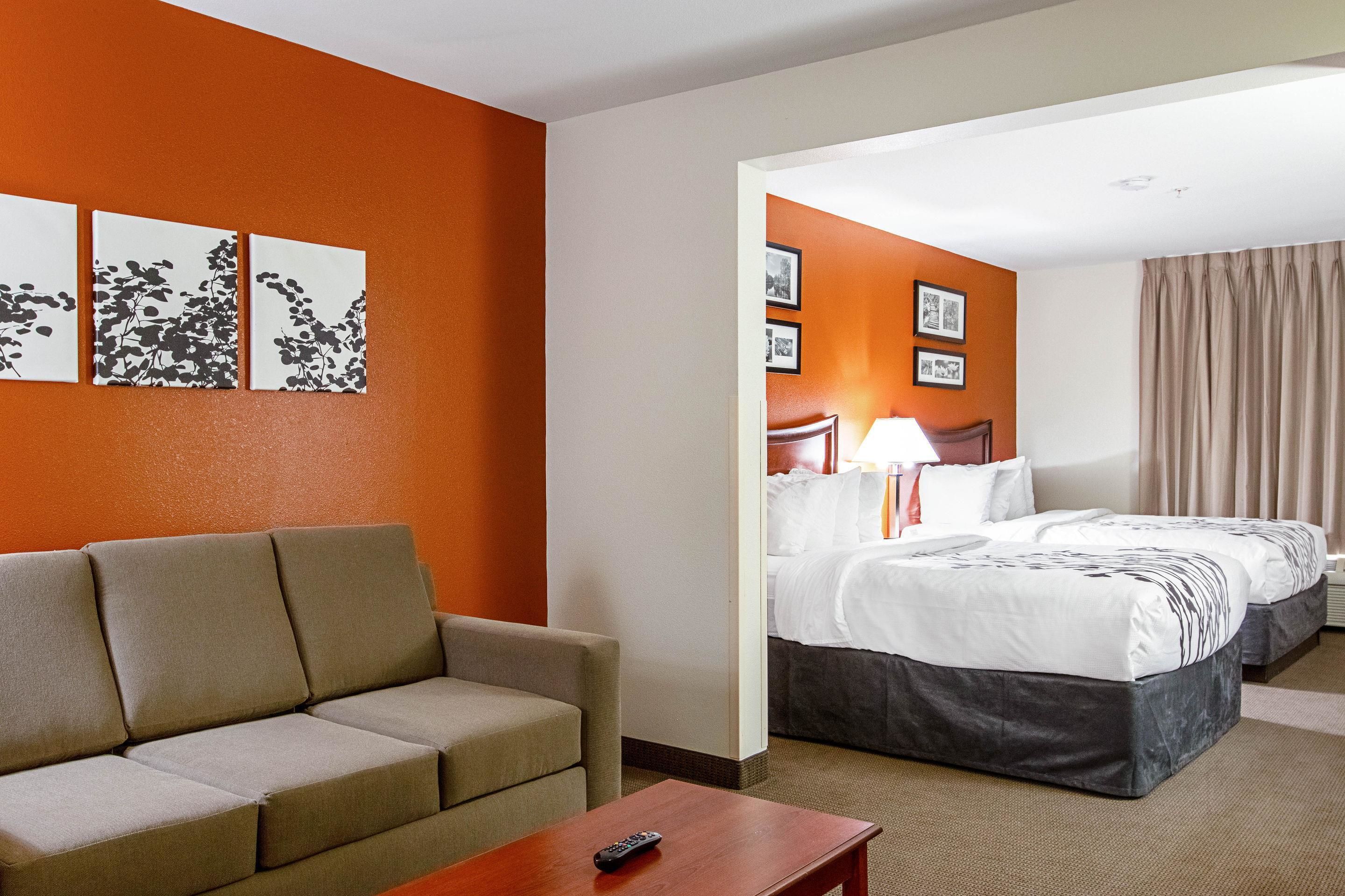 studio, 2 queen beds, non smoking | 1 bedroom, blackout curtains, soundproofing, iron/ironing board