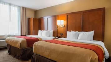 Kamar Double Standar | Bantalan ekstra lembut, meja kerja, dan ruang kerja ramah laptop