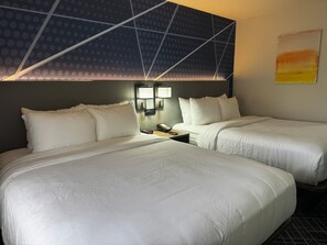 Standard Room, 2 Queen Beds, Non Smoking | Pillow-top beds, desk, laptop workspace, iron/ironing board - Comfort Inn (Staten Island)