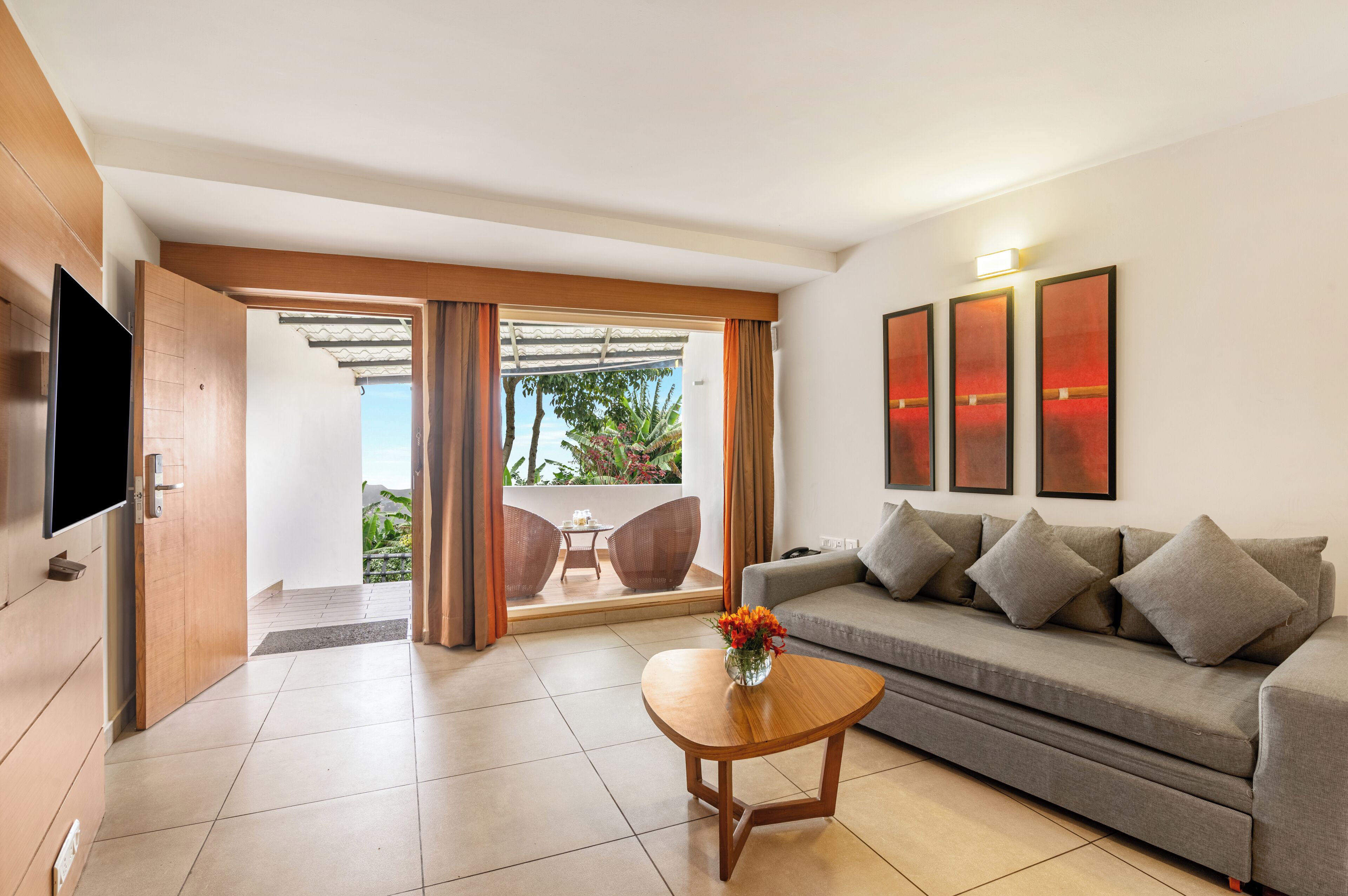 2 Bed Room Family Suite with Sitout | Iron/ironing board, free WiFi, bed sheets