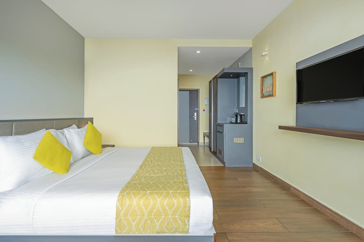 Habitación clásica | Tabla de planchar con plancha, wifi gratis, ropa de cama