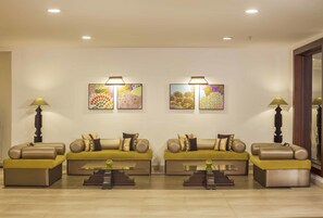 Sala de estar en el lobby