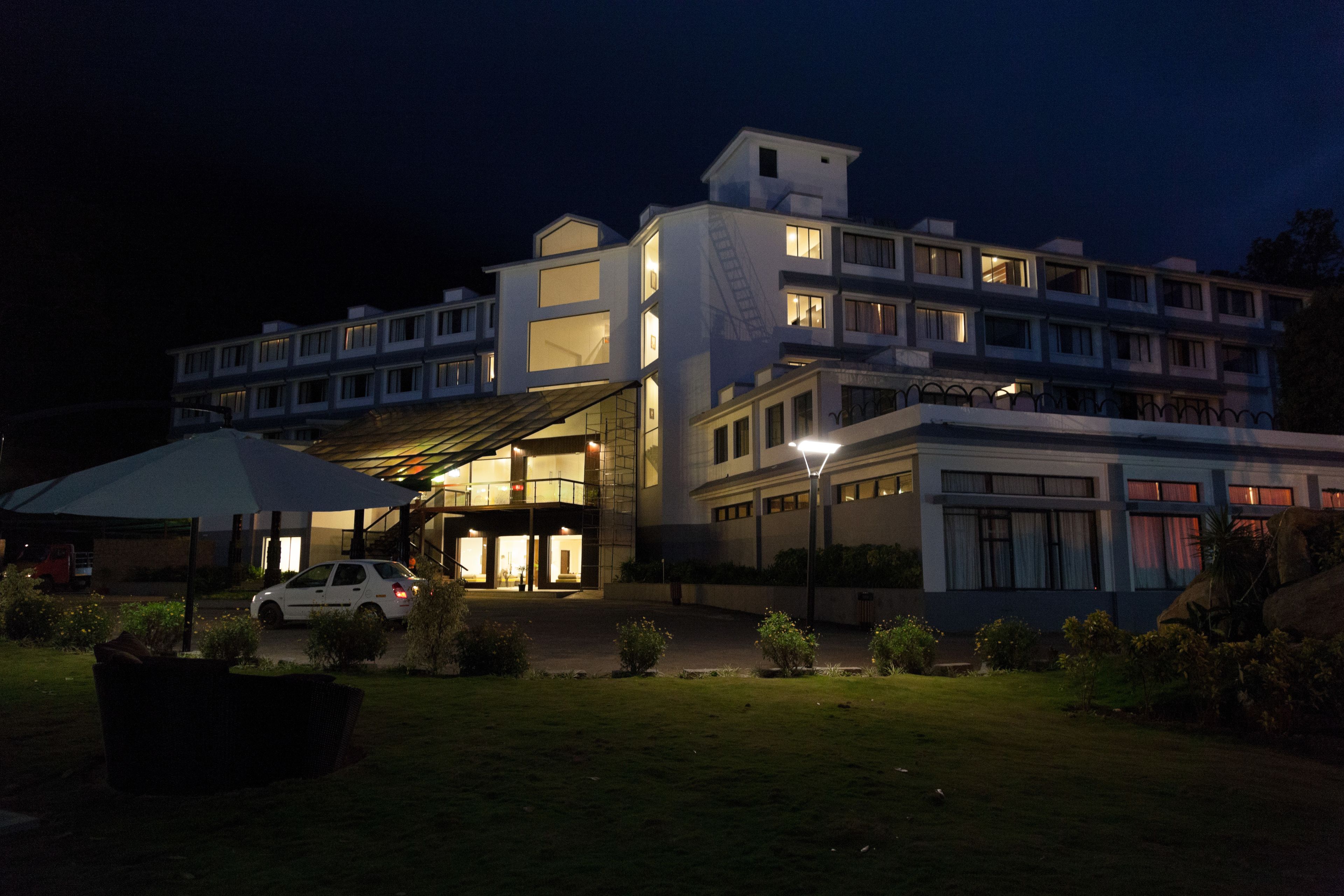 Front of property - evening/night