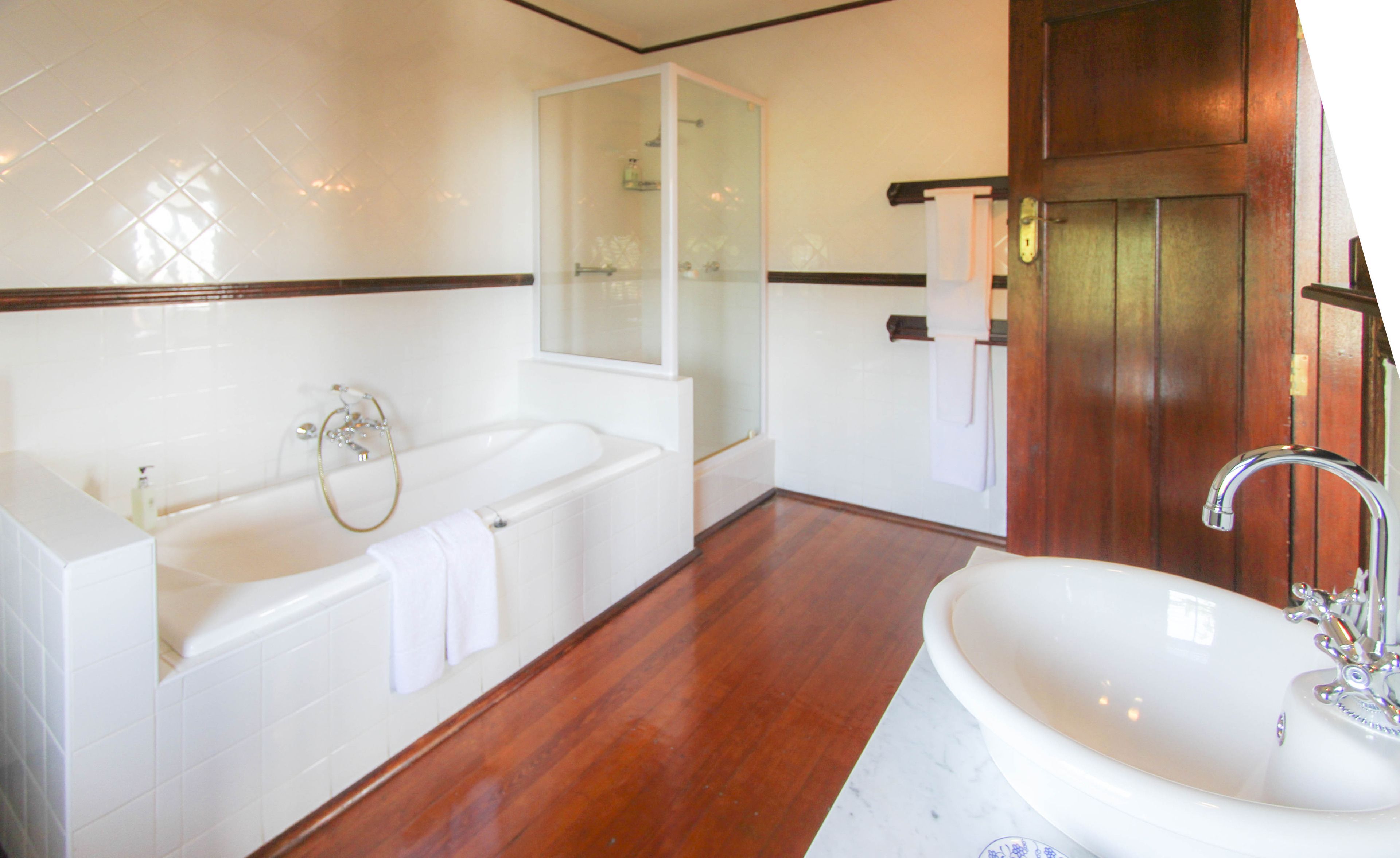 superior room, 1 king bed | bathroom | free toiletries, hair dryer, bathrobes, slippers