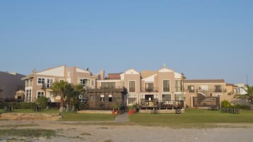 Front of property – evening/night