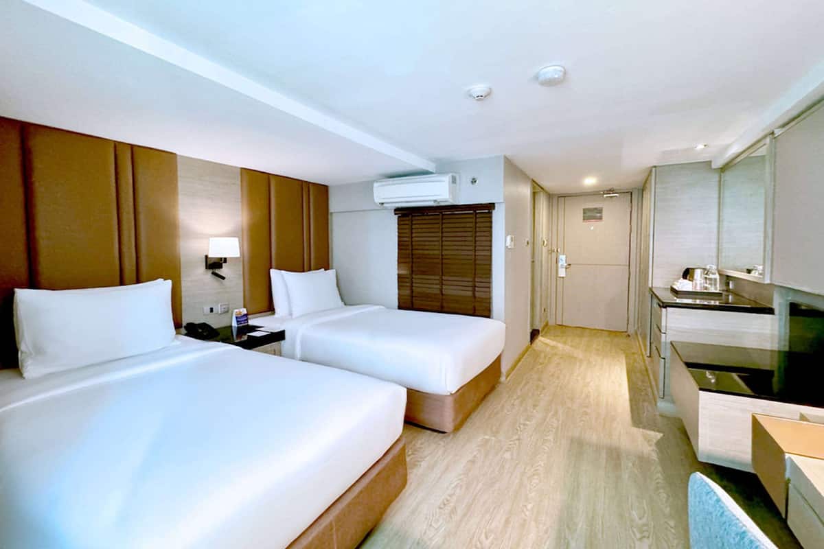 Chambre Deluxe, 2 lits une place, non-fumeur