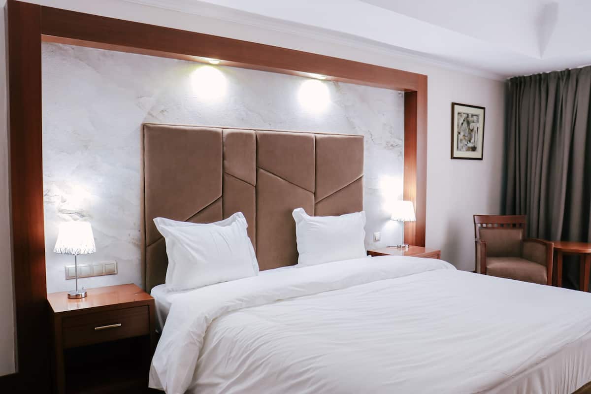 Standard Room | Minibar, in-room safe, desk, blackout curtains