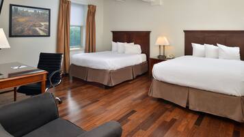 Biancheria da letto di alta qualità, cassaforte in camera, una scrivania