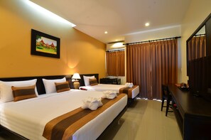 Superior Triple Room | Select Comfort beds, in-room safe, desk, blackout curtains - Thong Ta Resort And Spa (Bangkok)