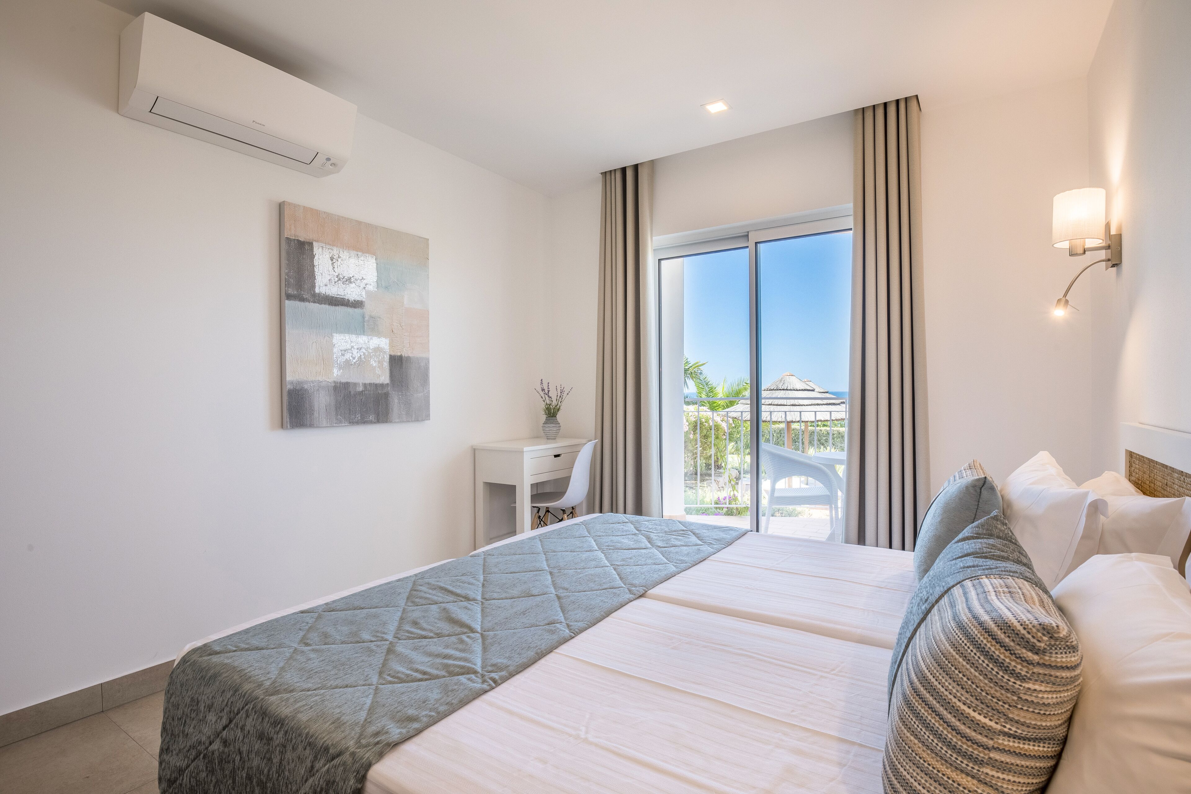 premium studio, sea view, sea facing | 1 bedroom, in-room safe, blackout curtains, iron/ironing board