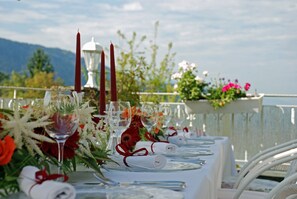Outdoor dining - Das Landhaus (Poertschach am Woerthersee)