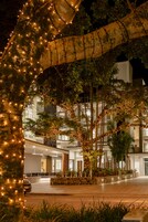 住宿正面 - 傍晚/夜晚