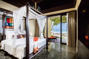 Villa, Beachfront | 1 bedroom, minibar, in-room safe, desk