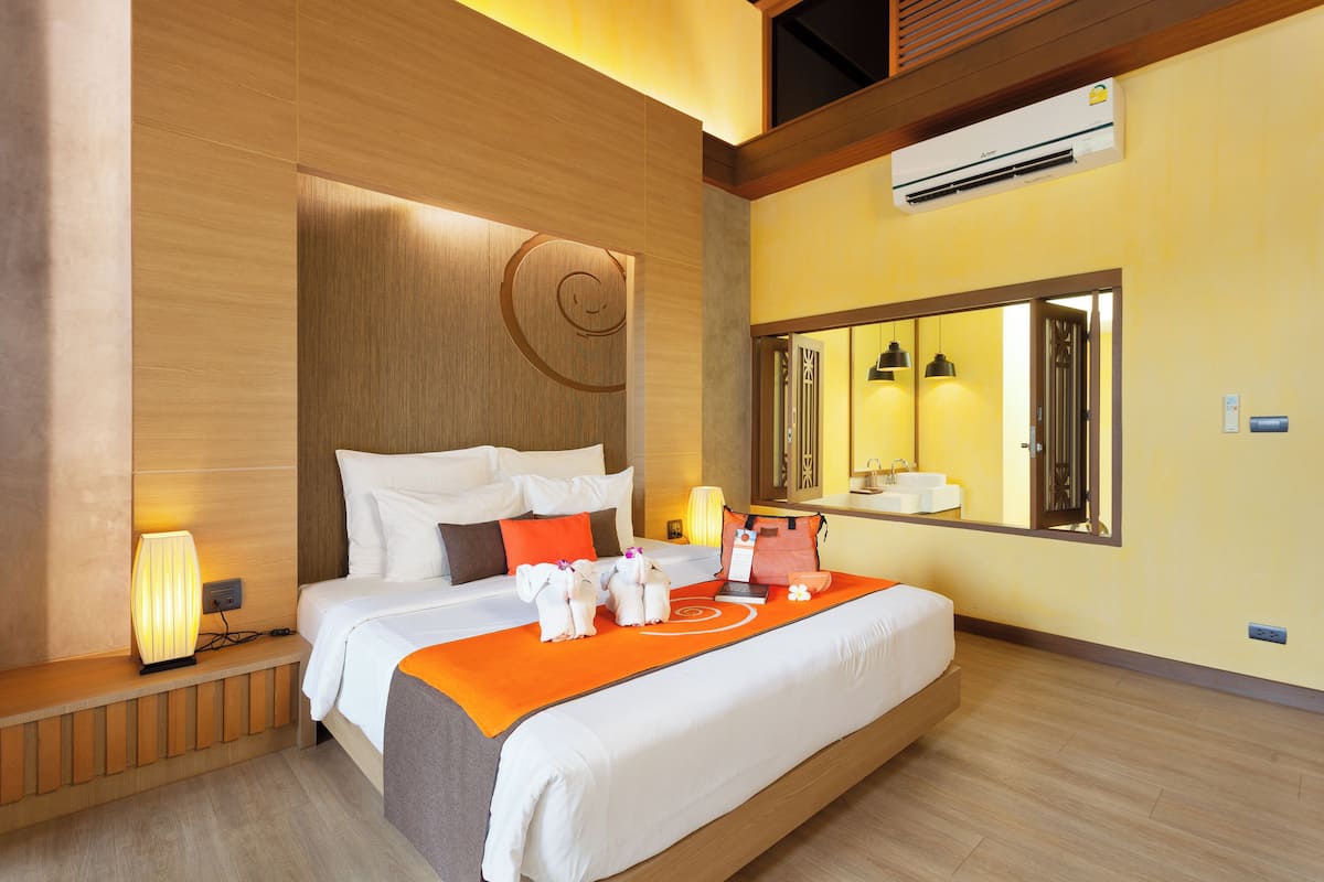 1 habitación, minibar, caja de seguridad en la habitación y escritorio