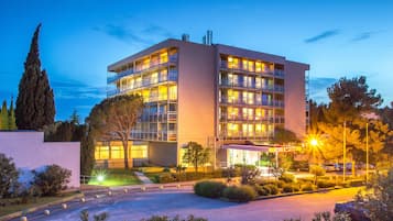 Front of property - evening/night