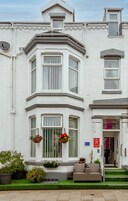 Majoituspaikan julkisivu