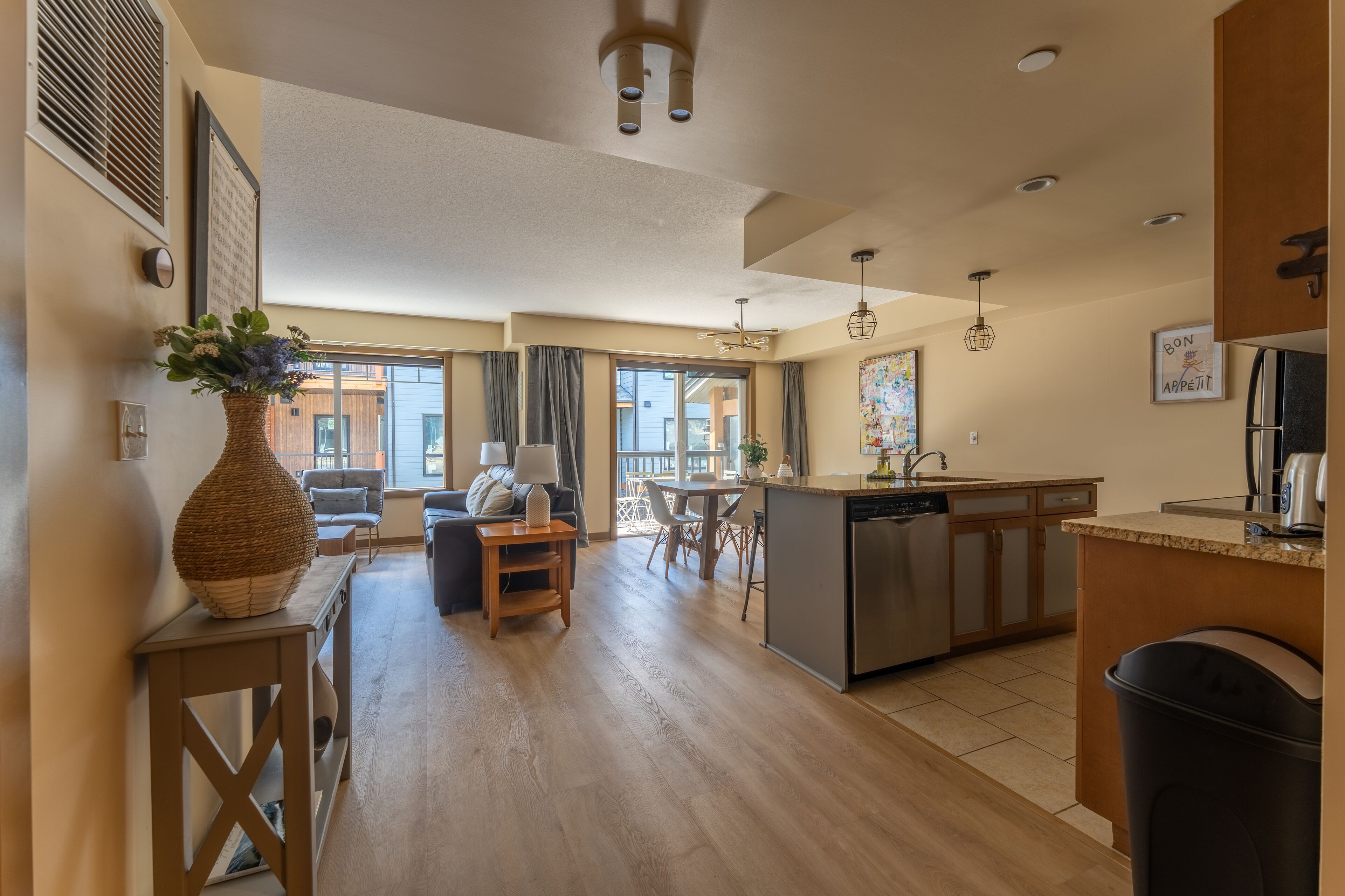 CP # 4210 Two Bedroom + Den, Two story | Private kitchen | Fridge, microwave, oven, stovetop