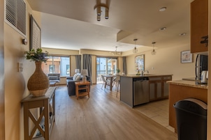 CP # 4210 Two Bedroom + Den, Two story | Private kitchen | Fridge, microwave, oven, stovetop