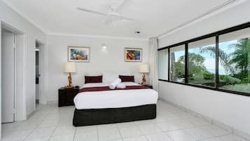 Superior Three Bedroom Sea View Apartment | 3 bedrooms, premium bedding, in-room safe, desk