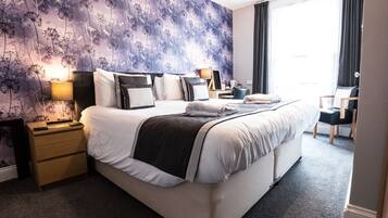 Dobbelt- eller tomannsrom (Superking Double or Twin) | Individuelt dekorert, individuelt innredet og skrivebord