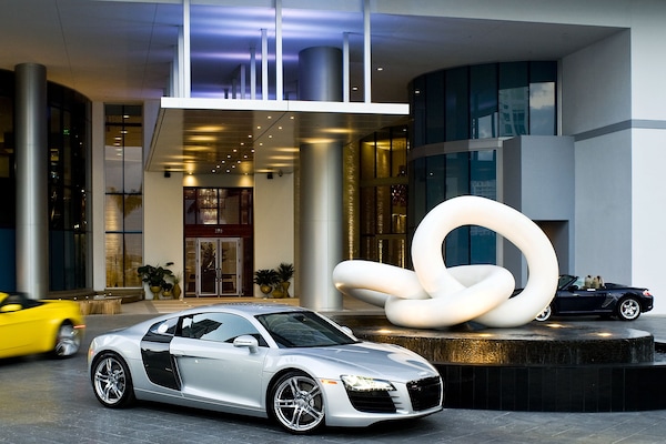 Entrada de la propiedad